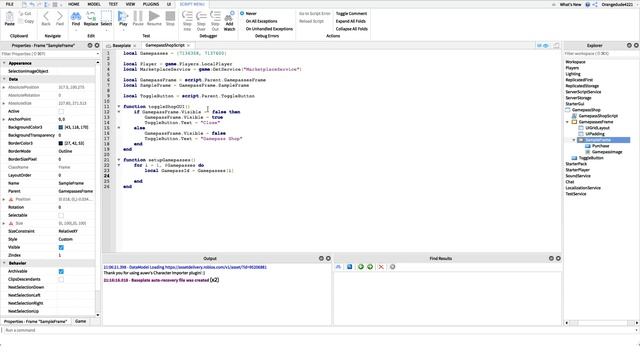 Roblox Scripting Tutorial: How to Script a Gamepass Shop смотреть онлайн