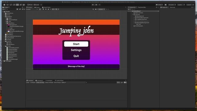 Change game settings from the server! - TITLE DATA PlayFab in Unity tutorial (#4) смотреть онлайн