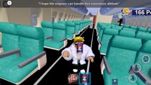 роблокс падение самолёта