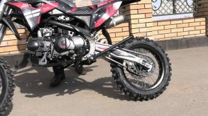 Питбайк BSE PH10-125 в расцветке АК47  17"/14". Обзор.