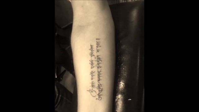 Best Mahamrityunjaya Mantra Tattoos смотреть онлайн