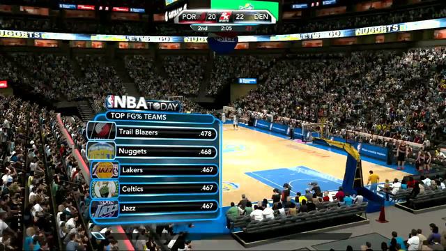 NBA 2K10 Association Gameplay - Blazers @ Nuggets - Pro Difficulty - Part 2 смотреть онлайн