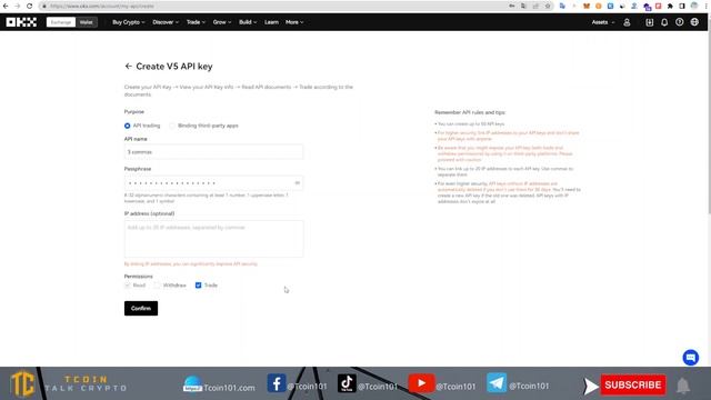 Bài 1 - Trader cần biết - Hướng dẫn kết nối API giao dịch giữa 3 commas & Okx смотреть онлайн