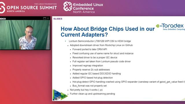 Using MIPI DSI as Main Display Interface - Marcel Ziswiler, Toradex AG смотреть онлайн