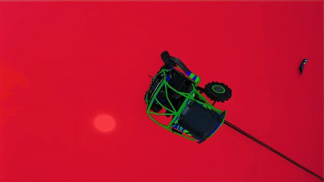 TRANSPORTING PIXAR CARS & FRUITS WITH COLORED & JOHN DEERE vs CLAAS vs TRACTORS - BeamNG.drive смотреть онлайн