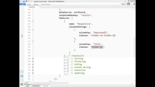 jQuery/HTML5 Touch Features in IgniteUI смотреть онлайн