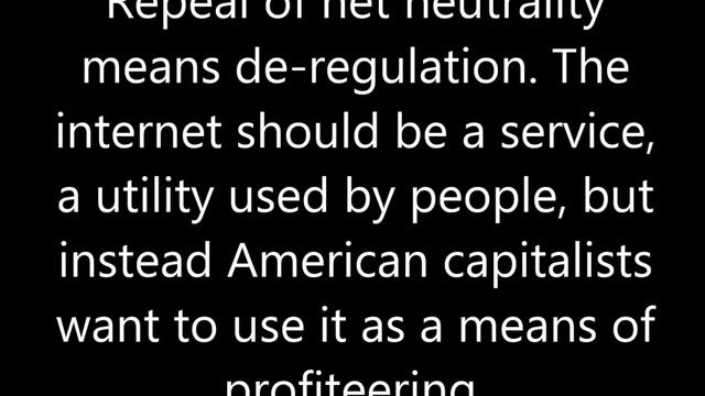 Net Neutrality (see the link in the description) смотреть онлайн