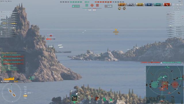 Goliath British Cruiser | 304k Dmg, Kraken, Arsonist, Witherer, HC, Conf | World of Warships Replay смотреть онлайн