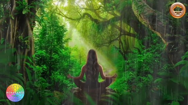 1 Hour Rain Sounds For Sleeping - Beautiful Piano Music, Relax Music [4k]