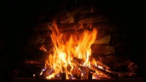 Камин. Успокаивающий Камин. Огонь. Kamin. Feuer.  Fireplace. Камин для телевизора и Монитора.