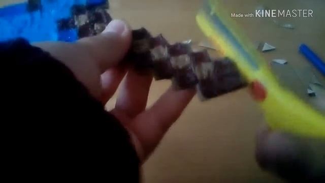 Делаем топор из майнкрафта с помощью 3D ручки смотреть онлайн