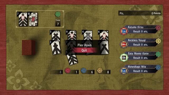 Yakuza 0 - TruePlay 134 Gambling for 100% Completion: Koi-koi | Cho-han | Oichu-kabu | Cee-lo смотреть онлайн