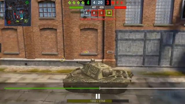 WoT Blitz - E100 Jötunn - Догонялки с ПТУРёнышем смотреть онлайн
