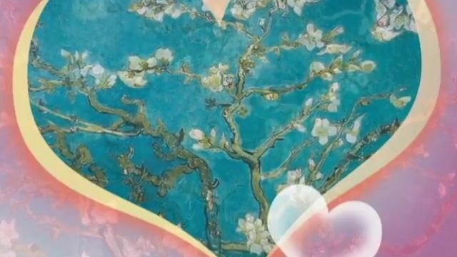 Ван Гог. Цветущие ветки миндаля. - Vincent Willem van Gogh. Amandelbloesem. Стихи Таси Мейерхольд смотреть онлайн