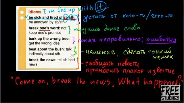 English Idioms | часть 15 смотреть онлайн