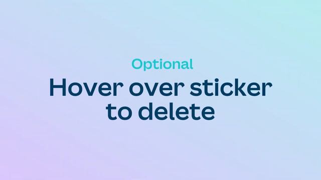 How to comment with stickers in Canva смотреть онлайн