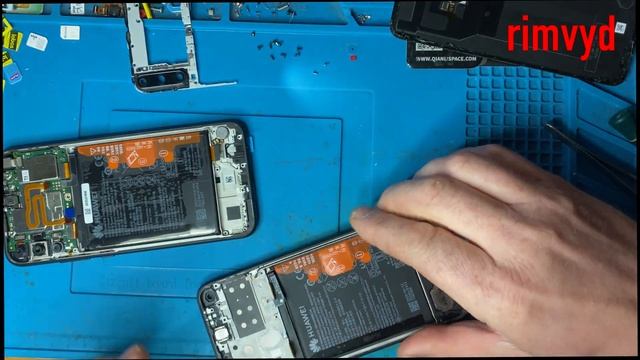 Huawei P40 Lite E Original Service Pack LCD replacement смотреть онлайн