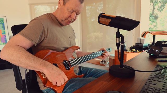 Artist Guitars: AMS6 Natural Headless Multiscale Electric Guitar смотреть онлайн