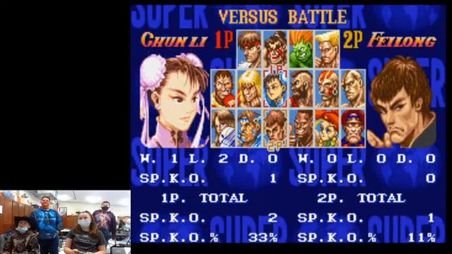 Students Play Street Fighter 2 New Challenger SNES смотреть онлайн