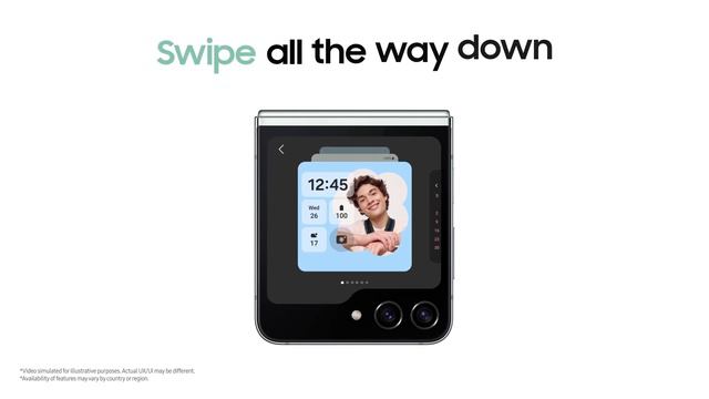 Galaxy Z Flip5: How To Customize The Flex Window  | Samsung