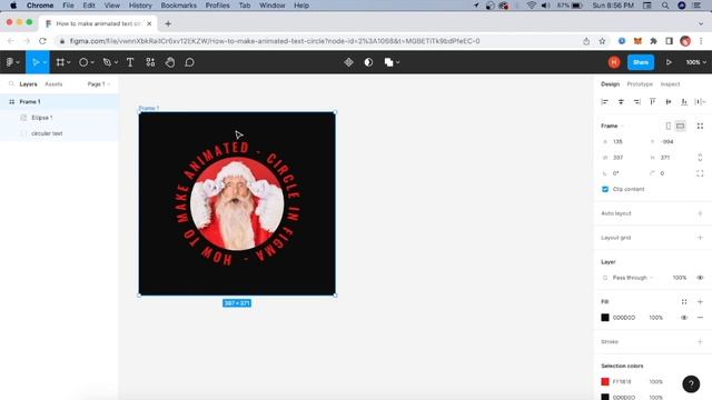 How to Make an Animated Circle with Text in Figma: Hindi смотреть онлайн