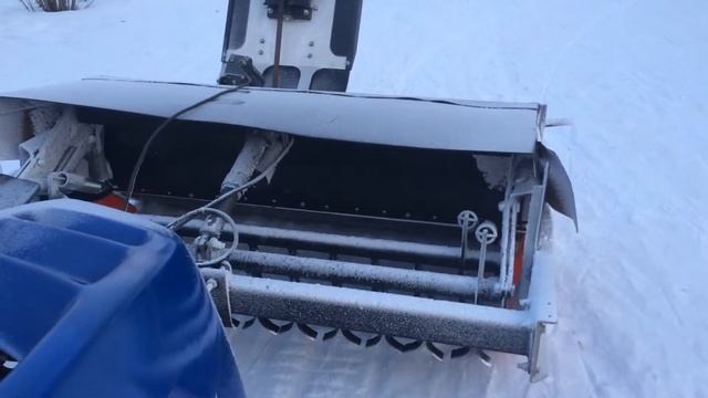 Подготовка лыжной трассы смотреть онлайн
