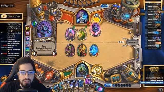 Hearthstone: Wild Random Rogue - Deck Review - Rise Of Shadows смотреть онлайн