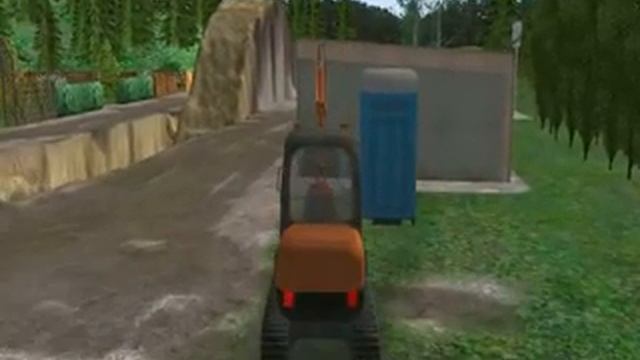 Dirt Roller Coaster under construction in Digger Simulator 2011 смотреть онлайн