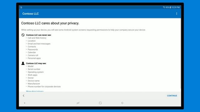 Set up Android Work Profile on your device using Microsoft Intune смотреть онлайн