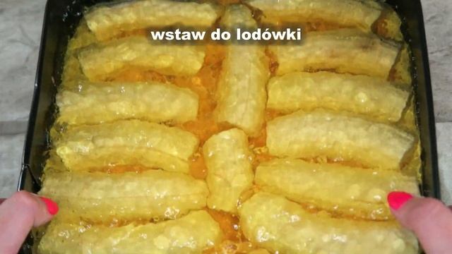 Kokosowe ciasto z bananami bez pieczenia ⭐⭐⭐ смотреть онлайн