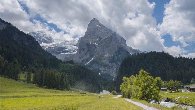 Beautiful Relaxing Music With View Of Mountains | Nature Relaxation & Meditation - HD 1080P