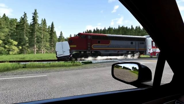 Realistic Crossroad Car Crashes #05 | BeamNG.drive