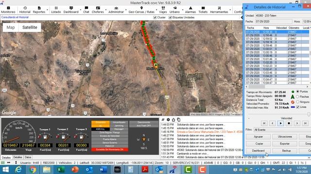 Telemetría CanBus-MasterTrack GPS смотреть онлайн