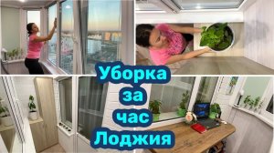 УБОРКА ЗА ЧАС / МОЮ ОКНА / МОТИВАЦИЯ НА УБОРКУ!