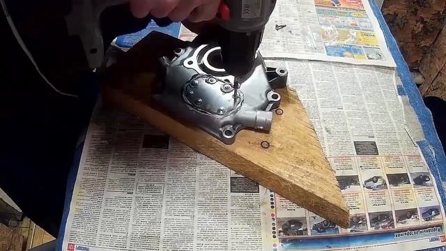 Двигатель МОТОБЛОКА делаем ЗАПЛАТУ на КРЫШКЕ ДВИГАТЕЛЯ смотреть онлайн