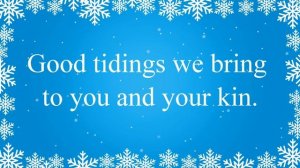 We Wish You a Merry Christmas Karaoke Instrumental Christmas Songs