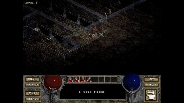 Diablo 1 Hellfire. Прохождение|Серия 1: знакомство с игрой смотреть онлайн