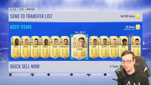 ONE OF MY HIGHEST RATED TOTS PACKED SO FAR!!! - FIFA 19 Ultimate Team Pack Opening смотреть онлайн