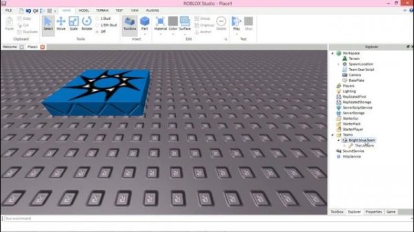 Roblox: How to Use Team Gear Script [Re-Upload]