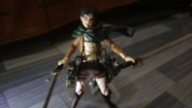 my attack on titan eren stop motion figma смотреть онлайн