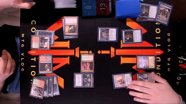 MTG Modern versus Jund vs Affinity Magic: The Gathering wincondition мтг модерн версус смотреть онлайн