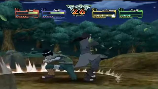 Naruto Shippuden: Clash of Ninja Revolution 3- 4 Player Free-For-All смотреть онлайн