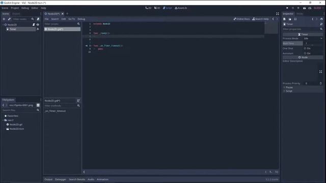 Godot Timers Tutorial смотреть онлайн