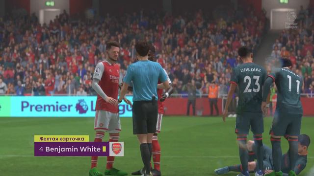 FIFA 23 Арсенал-Ливерпуль АПЛ 22/23 (PS 5 4k) смотреть онлайн