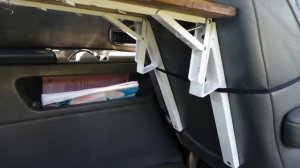 Самодельный откидной столик в любой минивэн и автобус
