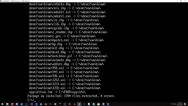Setting Up DJGPP and Open Watcom Inside Of FreeDOS смотреть онлайн