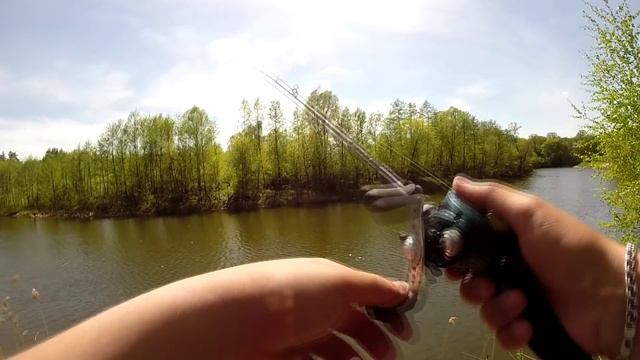Favorite Drive DRVC-662L. Лайт-кастинговая прогулка по речке. Весенняя ловля окуня джигом. смотреть онлайн