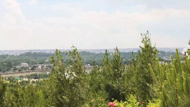 Вид на город Шымкент с памятника Байдибек би - 1 Minute Story NS смотреть онлайн