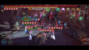 Raid shadow legends Роковая башня 110 этаж разными героями 💪