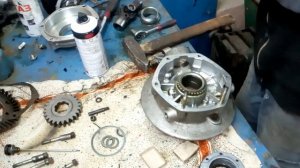 Сборка заднего моста мотоцикла Днепр МТ-16